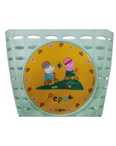 Bike Fashion Peppa Pig Fahrradkorb Kinder (türkis)
