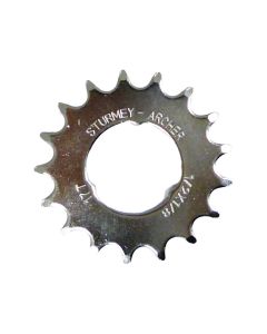 SunRace Steckkranz (17 Zähne | 1/2"x1/8" | flach)