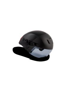 MET Codatronca Fahrradhelm (schwarz / rot)