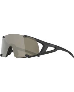 Alpina Hawkeye Q-Lite Sonnenbrille (schwarz | Gläser silber verspiegelt)