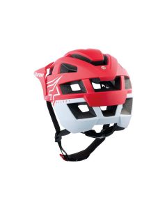 Cratoni AllSet Pro Fahrradhelm (rot / mattweiß)