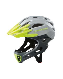 Cratoni C-Maniac Fahrradhelm (grau / grün)