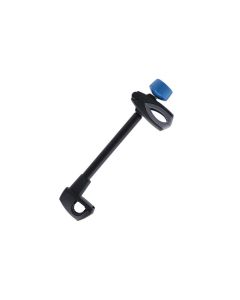 XLC CC-X08 Fahrradrahmenhalterung für Heckträger (lang | Azura Xtra LED)