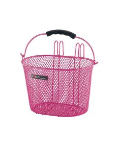 Point Fahrradkorb für Lenker Kinder (rosa)