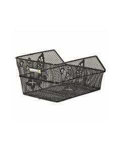 Basil Cento Flower S Fahrradkorb (schwarz)
