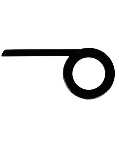 Herrmans Slyde Kettenschutz (38 Zähne | schwarz matt | Ø118mm | 319mm)