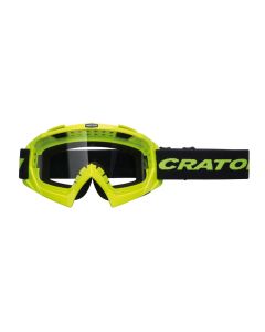 Cratoni C-Rage Fahrradbrille MTB (Rahmen neongelb | Glas transparent)