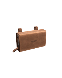 Brooks D-Shape Werkzeugtasche (0,4 Liter | Leder | braun)