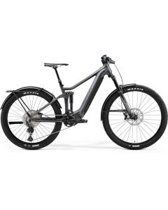 Merida eOne-Forty 400 EQ EP1 Fully MTB E-Bike (29 / 27.5 Zoll | 630Wh | silber)-50 cm