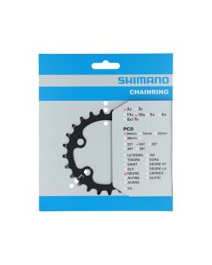 Shimano Deore FC-M6000-2 Kettenblatt (24Z | 10-fach | schwarz)