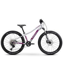 Ghost Lanao 24 Full Party Mountainbike (24" | chrom / magenta)
