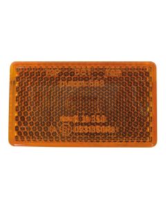 b&m Rückstrahler (seitlich | eckig | für Starrgabel | orange)