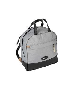 Haberland Bella Lenkertasche (7 Liter | schwarz / hellsilber)