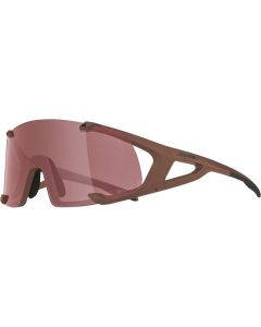 Alpina Hawkeye Q-Lite Sonnenbrille (brick | Gläser schwarz / rot verspiegelt)