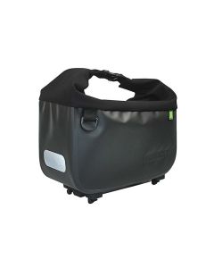 Racktime Tasche Yves 2.0 Fahrradtasche (9-12 Liter | onyxschwarz | inkl. Snapit 2.0 Adapter)