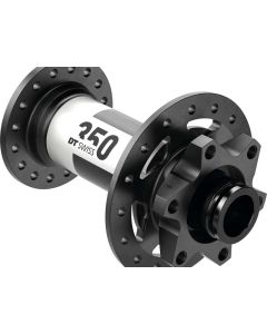 DT Swiss 350 MTB Disc Brake Vorderradnabe (110mm/15mm TA Boost | IS 6-bolt | 28 Loch)