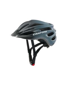 Cratoni Pacer Junior Fahrradhelm Kinder (schwarz / grau)