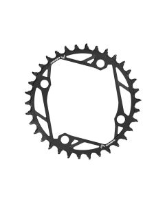Sram T-Type Eagle E-MTB Kettenblatt (104mm | 38 Zähne | Stahl | schwarz | 12-fach)
