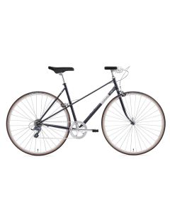 Creme Echo Uno Mixte City Fahrrad (28“ | schwarz)-55 cm
