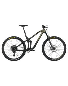 NS Bikes Define AL 130 Fullsuspension MTB (29" | schwarz / grün)-S