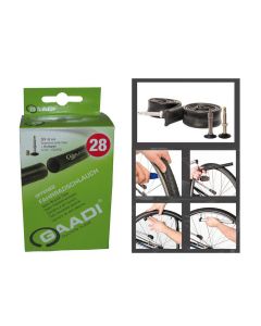 Gaadi Schlauch 28" 50/54-622/635 franz. Ventil 47mm