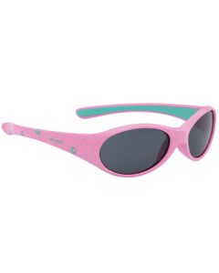 Alpina Flexxy Girl S3 Sonnenbrille Kinder (pink / grün)