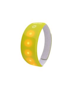 Wowow 5 LED´s Lichtband mit Klettverschluss (gelb)