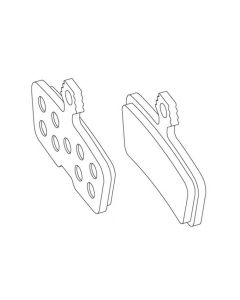 Avid Scheibenbremsbelag Set Code MY 11 (organisch/Stahl)