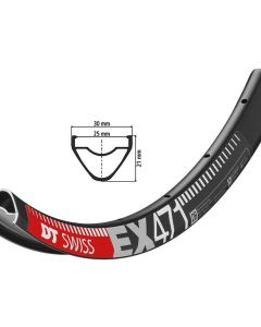DT Swiss Felge EX 471 26" 559-25 VL 65mm 32 Loch
