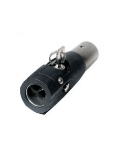 Weber Deichselanschluss mit Schloss für Stahl-Deichsel Monz 254mm