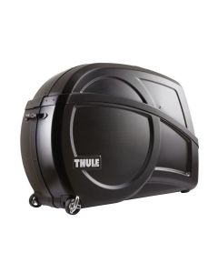 Thule Fahrtransportkoffer Round Transit mit integrierten Montageständer