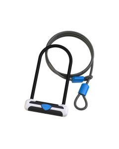 XLC Bügelschloss Sundance & Cassidy III Ø13mm / 115x230mm Ø10mmx1200 mm