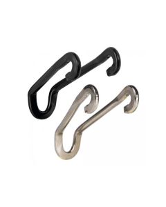 Herrmans Lampenhalter Federgabel (schwarz)