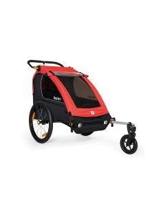 Burley Honey Bee Kinderanhänger (rot / schwarz)