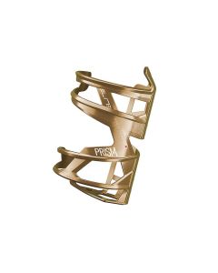 Elite Prism Carbon Trinkflaschenhalter (Carbon | gold metallisch | links)