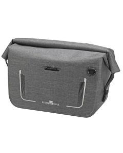 KLICKfix Lightpack Max Lenkertasche (10 Liter | tweed grau | KLICKfix)