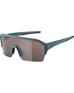 Alpina Ram HR Q-Lite Sonnenbrille (blau | Gläser silber verspiegelt)