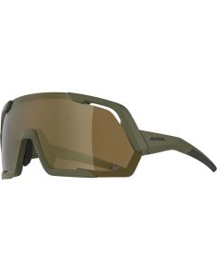 Alpina Rocket Q-Lite Sonnenbrille (olive | Gläser bronze verspiegelt)