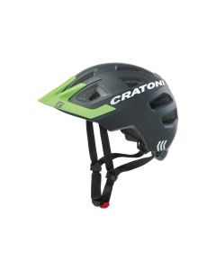 Cratoni Maxster Pro Fahrradhelm Kinder (schwarz / neongrün)