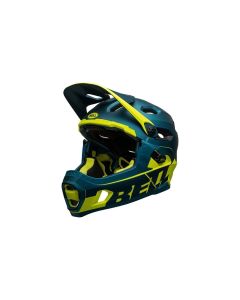 Bell Super DH Spherical Fahrradhelm (matt / gloss blau)