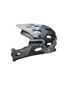 Bell Super 3R MIPS Downdraft Fahrradhelm (matt grau / dunkelgrau)