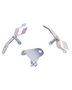 Falisomed Stock- und Gehhilfenhalter mit Lenkerhaltung (silber)