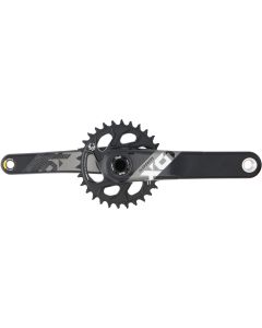 SRAM X01 Eagle Crank Set Teeth (30T | 175mm | 4“FAT Bike A | black)