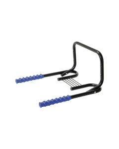 Messingschlager Bicycle wall bracket Stocker (black / blue)