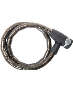 Contec Armored cable lock EcoLoc 100cm x 18mm (black / grey)