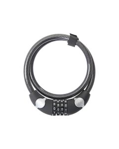 Contec Numbers cable lock EcoLoc 85cm x 12mm (black / grey)