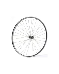 Schürmann Yak-19 Front Wheel 28“ (19-622 | DV | 36H | black | Shimano HB-TX500 | Solid Axle | 2,00 Niro | 295mm)