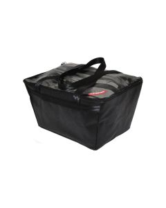 Pletscher Premium basket bag (black / grey)