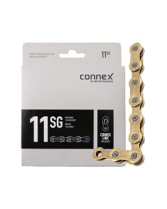 Connex 11sG 11-fach Fahrradkette (118 Glieder l gold)