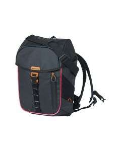 Basil Miles Tarpaulin Daypack Nordlicht Rucksack (17 Liter l schwarz/orange)
